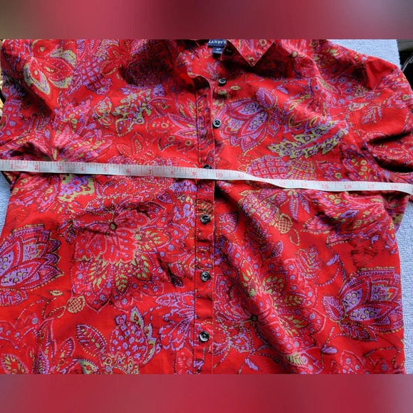 Lands End No Iron  Supima Long Sleeves Button Down 4P - Picture 6 of 6